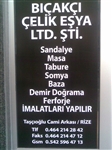 Bıçakçı Çelik Eşya Ltd.şti